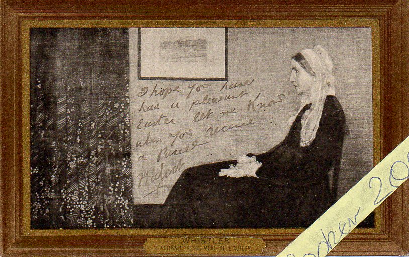 WŁOCHY WHISTLER PORTRET MATKI SORENTO 1909