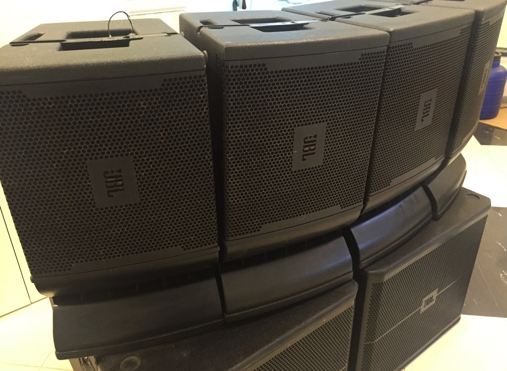 Kolumny JBL VRX 932LA i 918S