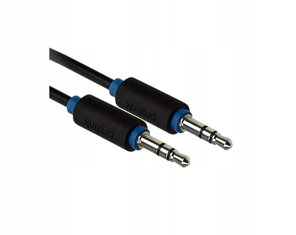 Kabel Jack 3,5mm (stereo) Prolink Black PB105 0,5m
