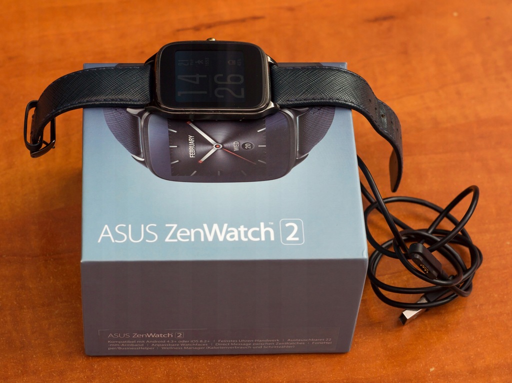 Smartwatch Asus Zenwatch 2 WI501Q, Android Wear 2!