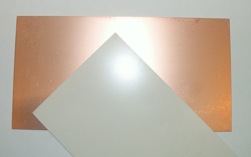 Laminat jednostronny 11X22cm 1,6mm białe PCB