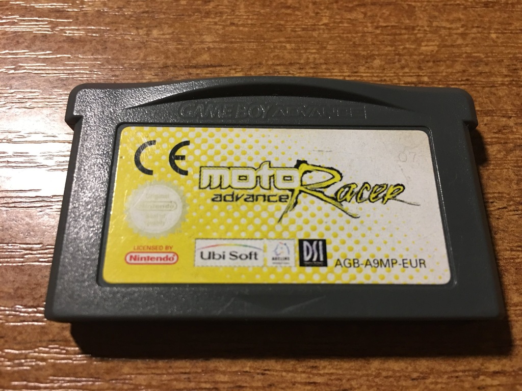 Moto Racer Advance Game Boy GBA UNIKAT