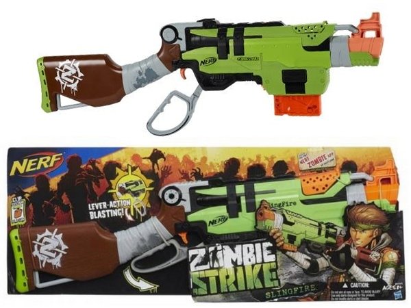 HASBRO NERF ZOMBIE STRIKE SLINGFIRE WYRZUTNIA
