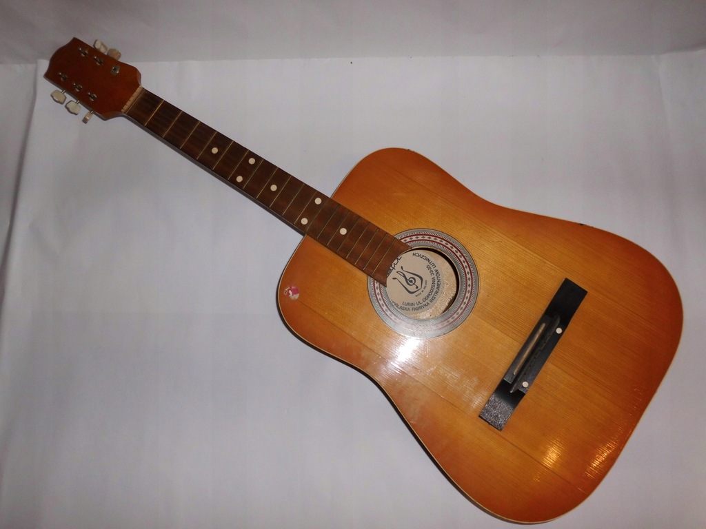 gitara polska Lubin, ładny stan ,lata 60-70te