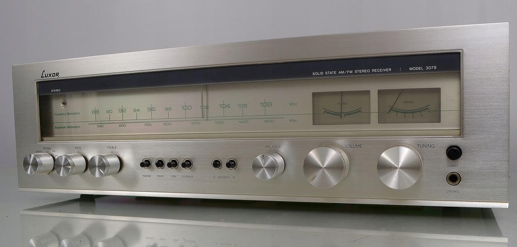 Luxor 3079 Vintage Stereo AM/FM Receiver