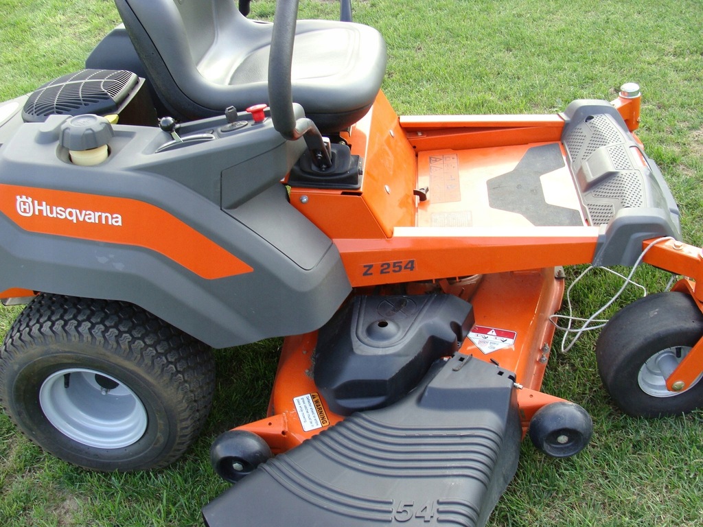2.1 husqvarna z254 zero turn mower hot sale