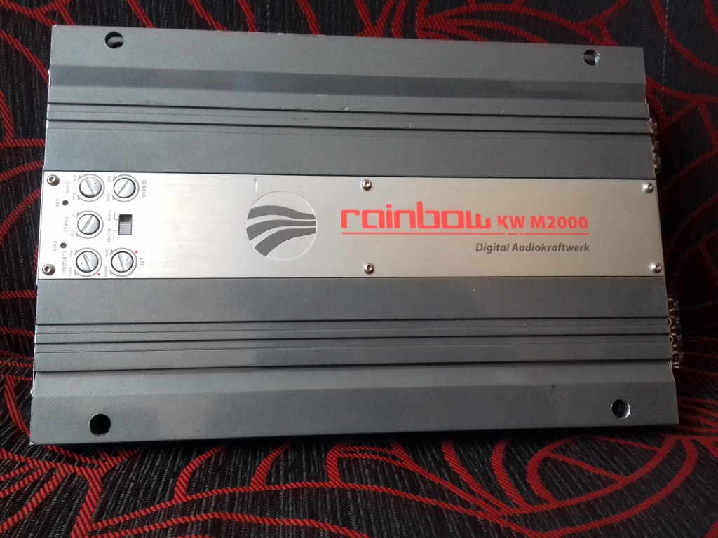 Wzmacniacz (monoblock) Rainbow KW M2000 1000RMS!