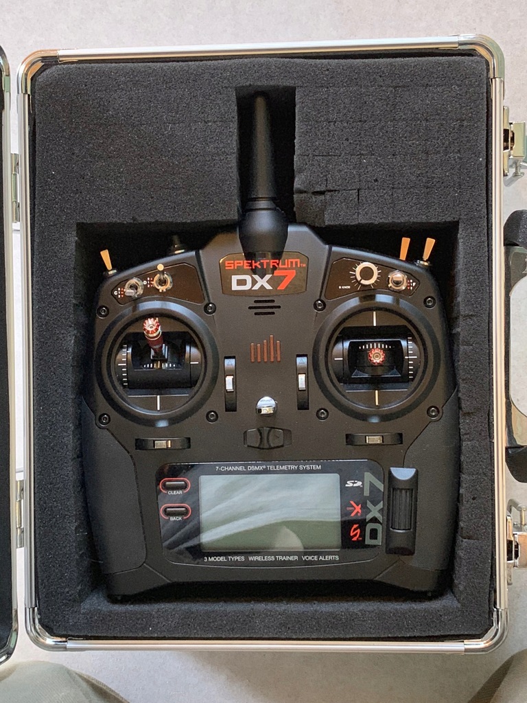 Aparatura RC Spectrum DX7 DSMX Air-Heli