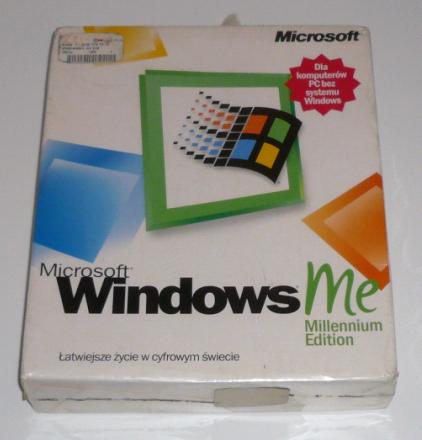 ORYGINALNY Windows Millennium Edition ME BOX PL