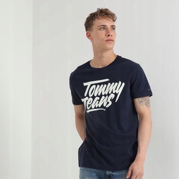 Tommy Hilfiger Koszulka Rozmiar L T-Shirt DENIM