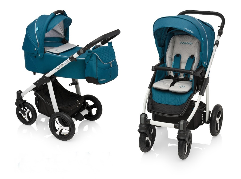 BABY DESIGN 2017 wózek LUPO COMFORT 2w1 TURKUSOWY