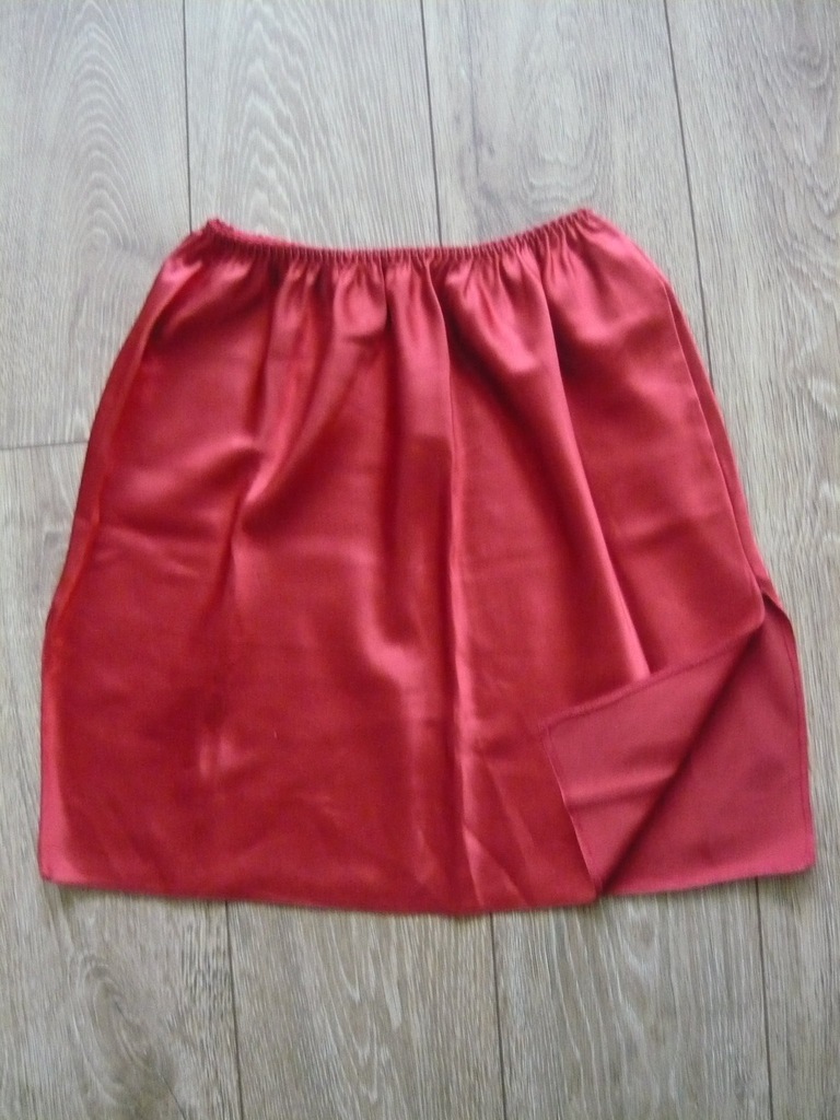 M&S czerwona PÓŁHALKA z rozporkami M/L/XL