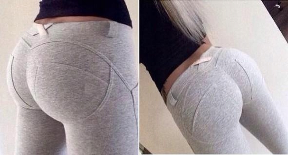 Legginsy podkreślające pośladki rozmiar XS 34