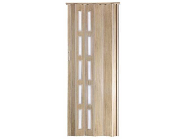 STANDOM drzwi harmonijkowe ST5 kolor JESION 80 cm