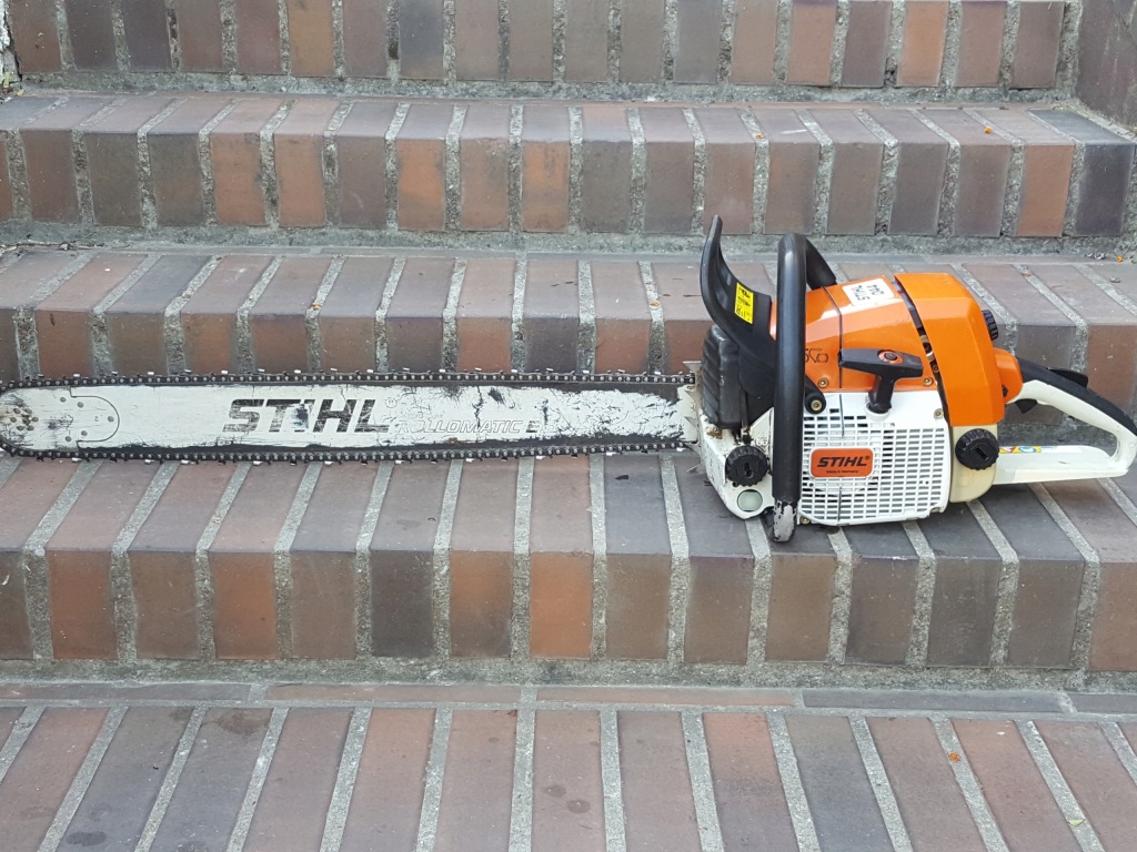 Guide Chaine Tronconneuse 50 Cm Chaîne Sägenspezi (gouge Carrée) 50cm 3/8" 1.6mm 72 Maillons Pour Stihl 044 MS440 MS 440 Guide Stihl 50 Cm