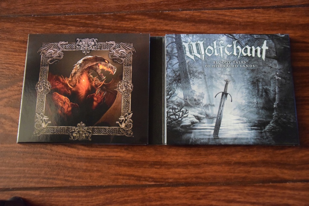 WOLFCHANT Embraced By Fire+Bloody Tales of... CD