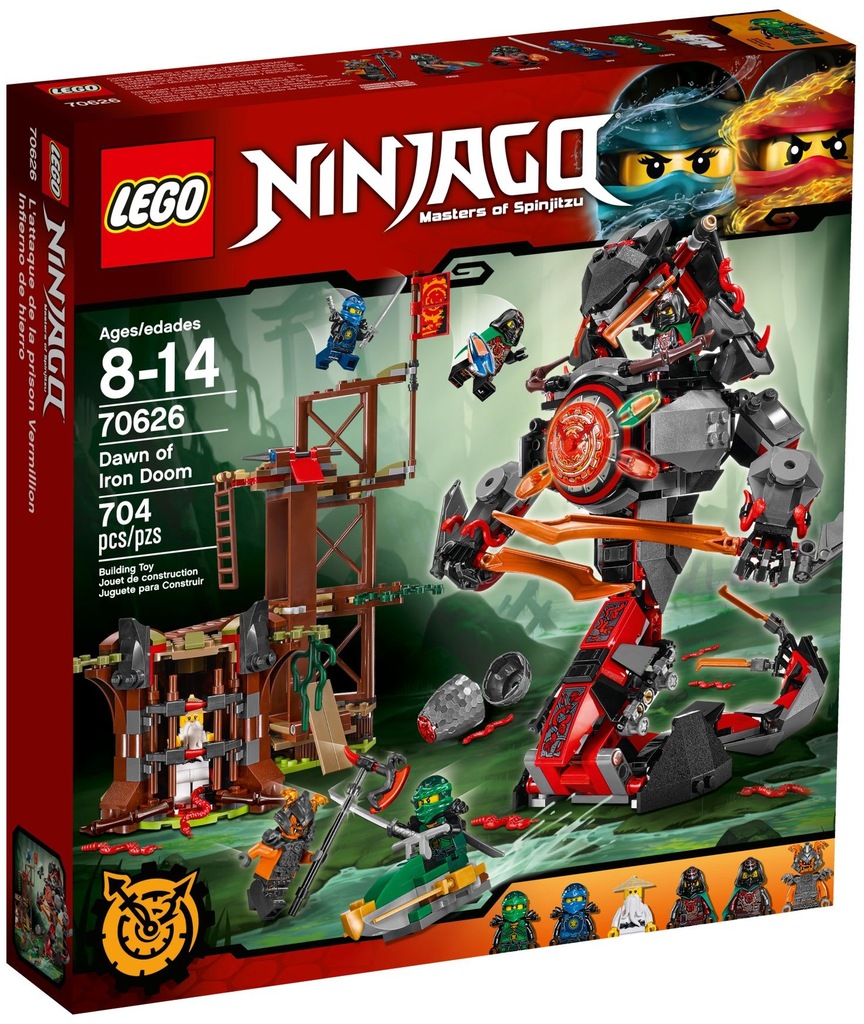 LEGO 70626 NINJAGO ŚWIT ŻELAZNEGO FATUM W-WA