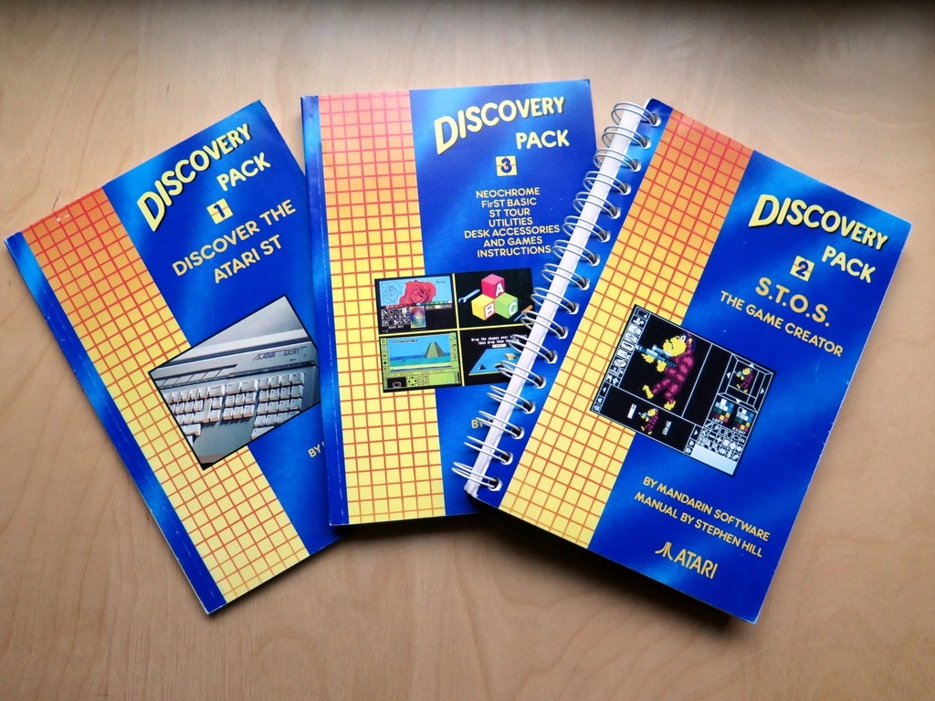 ATARI ST DISCOVERY PACK komplet instrukcji