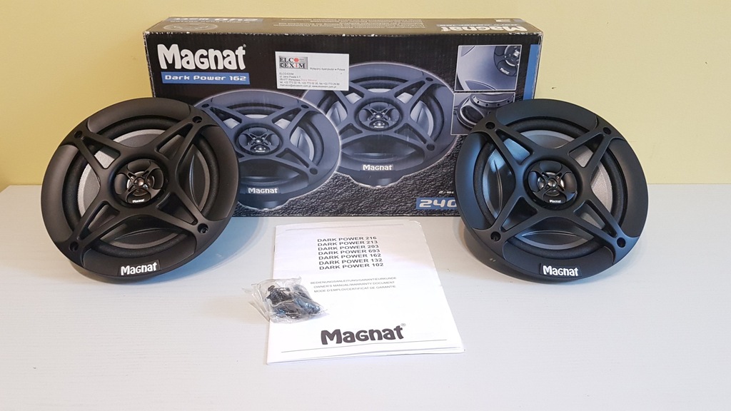OKAZJA 2x Głośnik Magnat Dark Power 162 240Watt