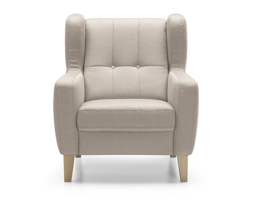 Fotel Nowoczesny Wygodny Beżowy ARNO Sweet Sit 6797599525 oficjalne