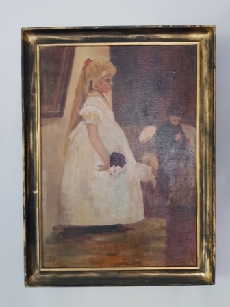 Obraz olejny Imieniny babuni, Olga Boznańska