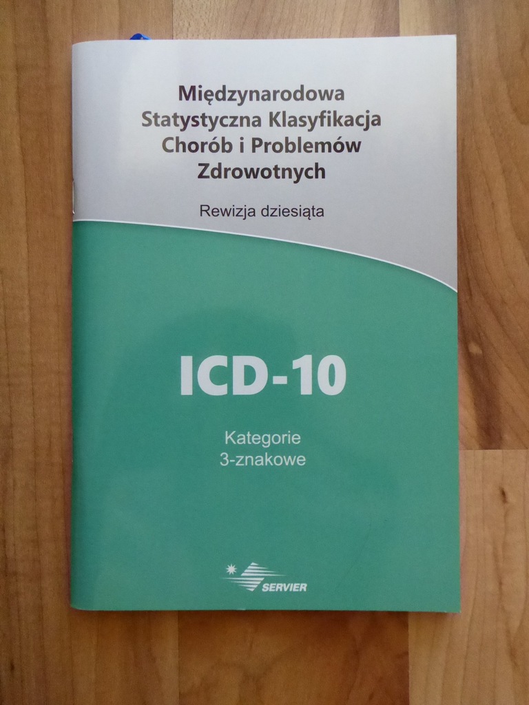 Icd 10 Rewizja Dziesiata Klasyfikacja Chorob 7184919548 Oficjalne Archiwum Allegro