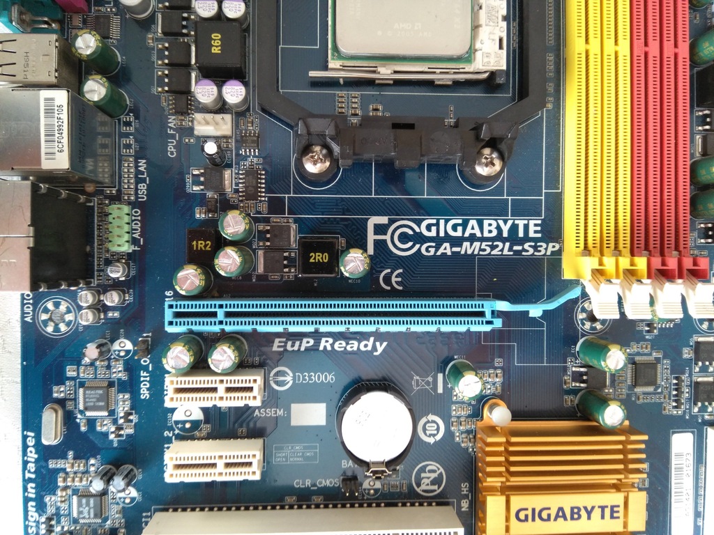 Gigabyte ga m52l s3p обновить биос