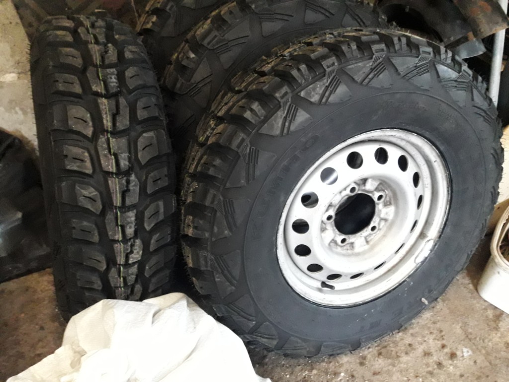 Koła terenowe UAZ  5x139.7 Nowe opony MT 235/85/16