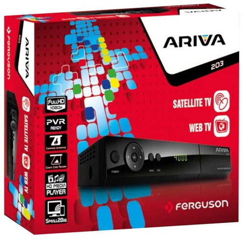 TUNER FERGUSON ARIVA203 HD SHARING CI DVB-S2 NC+
