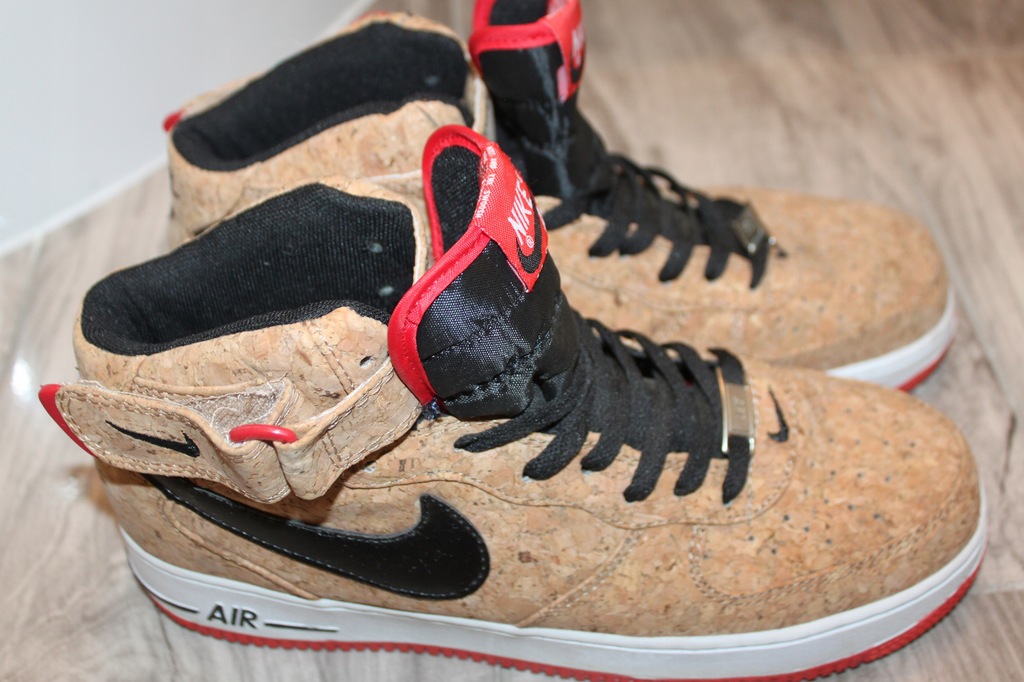 Nike Air Force 1 Mid 07 Cork 43 raz na nogach 7717828898 oficjalne archiwum Allegro