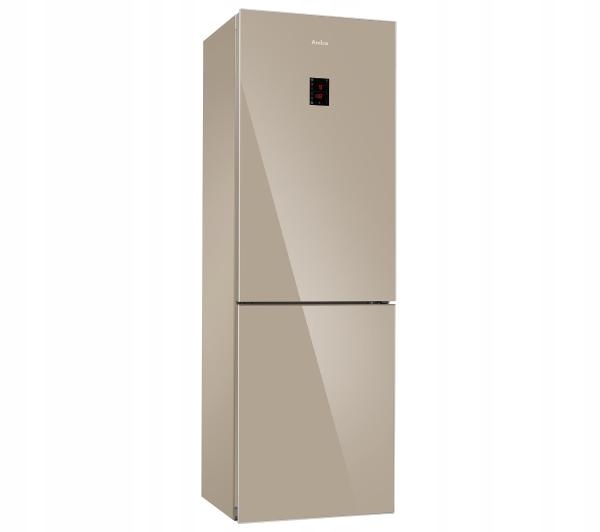 Lodówka Amica FK339.6GGDFZAA złota 210 l / 84 l