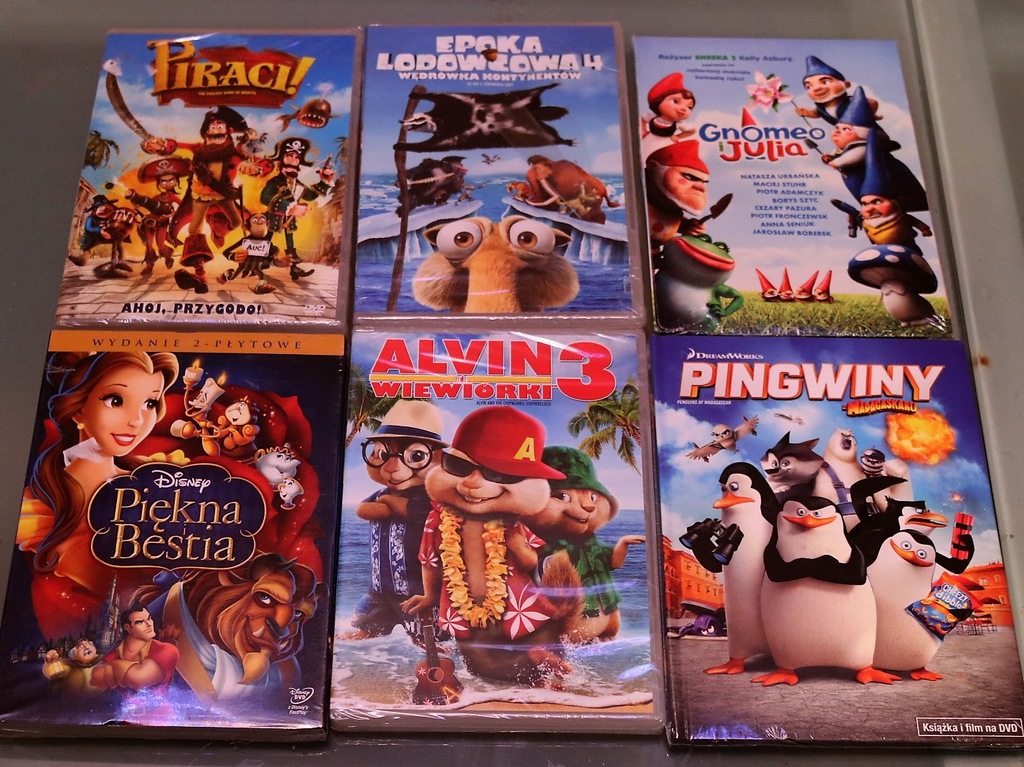 NOWE BAJKI DVD DISNEY, PIXAR, JETIX, WIELE TYTUŁÓW