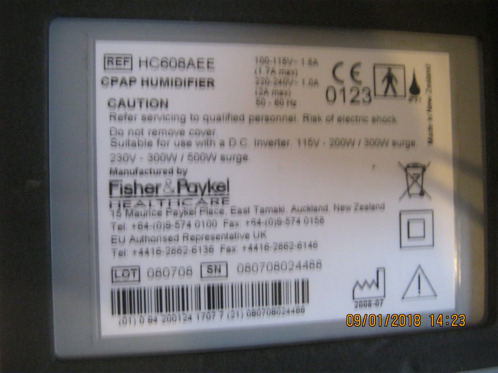 APARAT TLENOWY Fisher & Paykel Healtcare