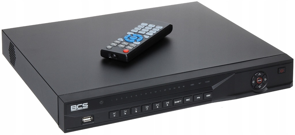 REJESTRATOR SIECIOWY BCS-NVR08022M 8 KANAŁÓW IP