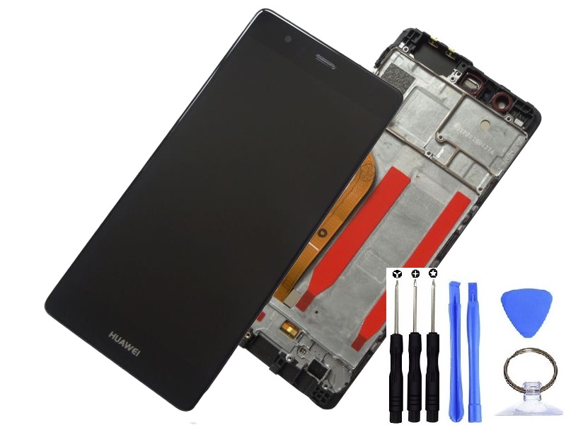 Wyświetlacz LCD Dotyk Huawei P9 Ramka Czarny