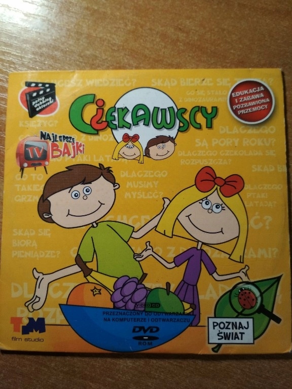 Ciekawscy Bajka DVD Pytania odpowiedzi