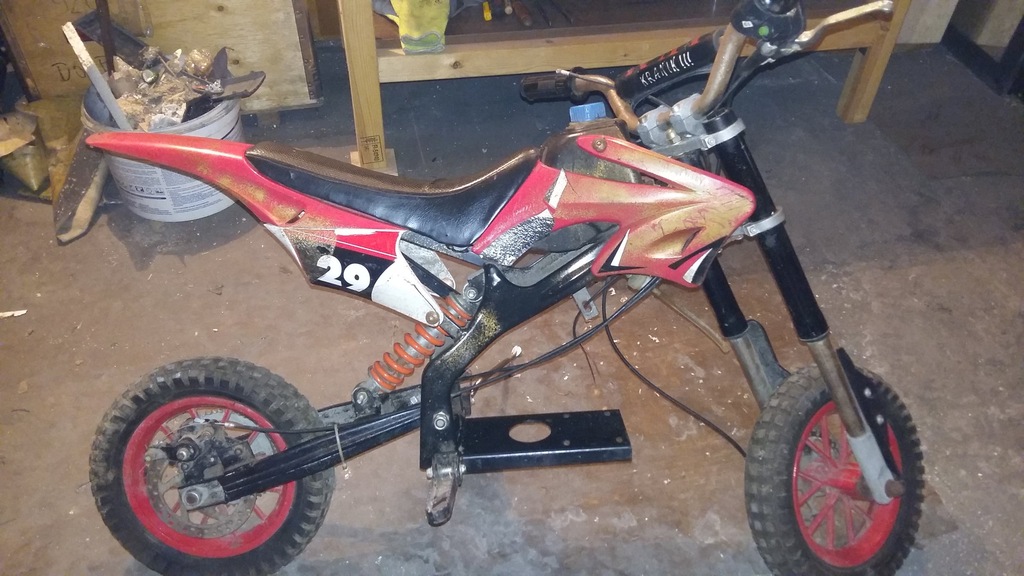 Rama mini cross motorek pocket bike mini bike