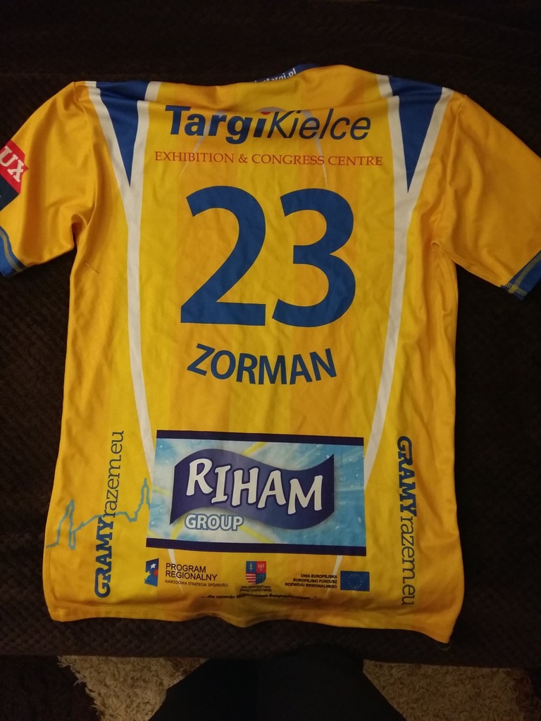 Koszulka Zormana Vive Kielce z autografem