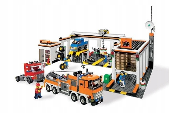 LEGO City 7642 warsztat holownik + instrukcja