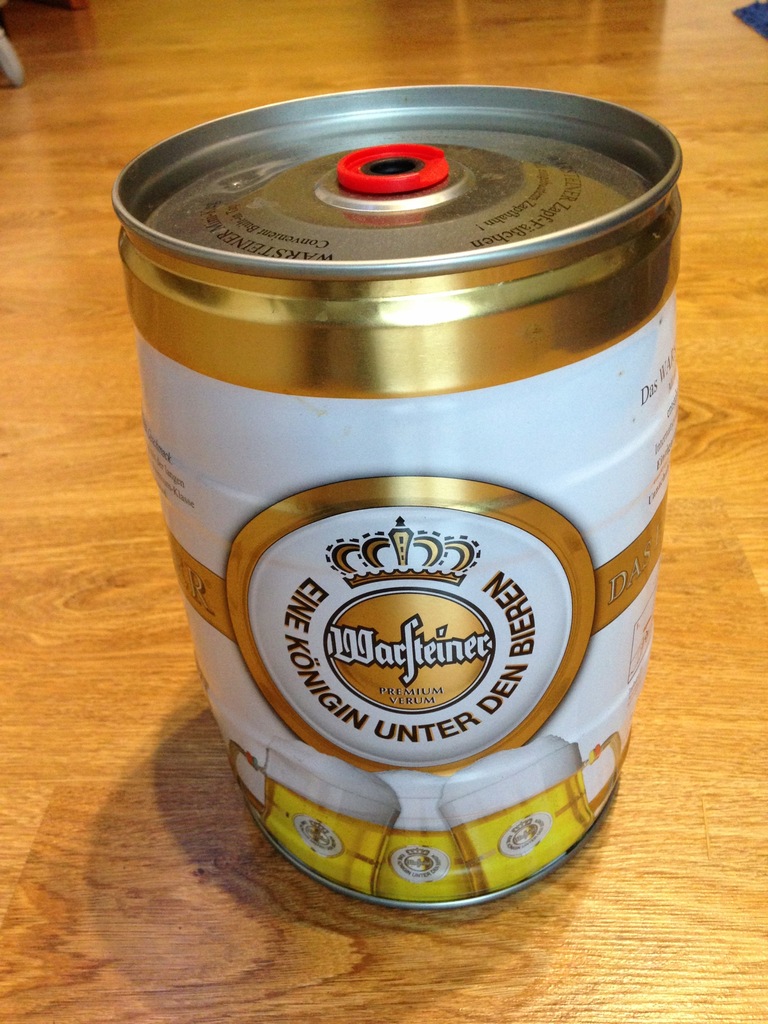 WARSTEINER beczka 5l puszka