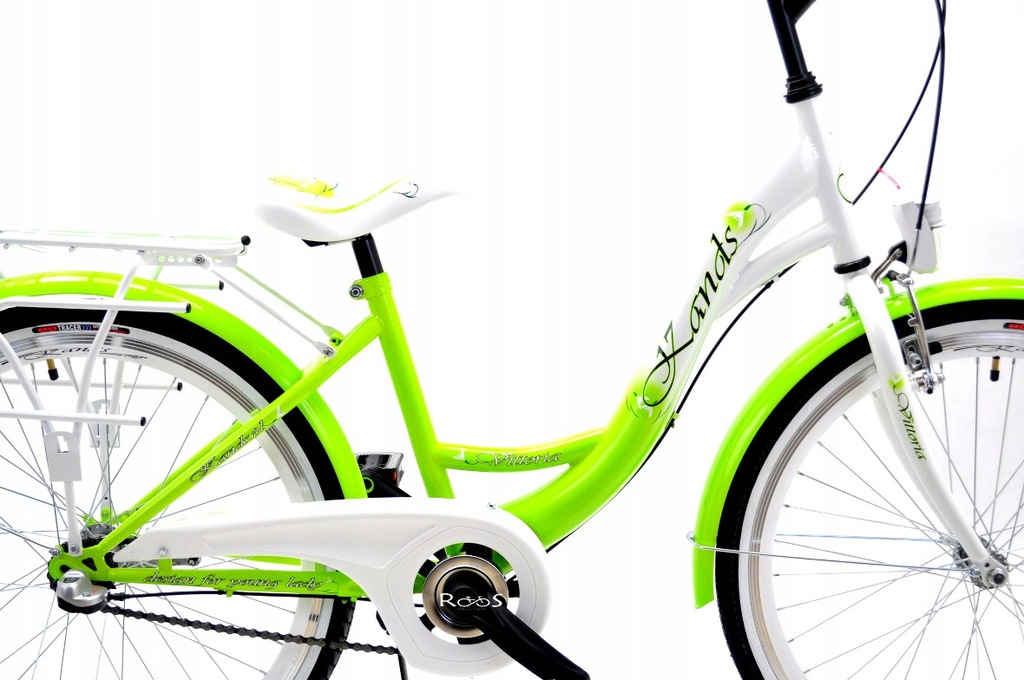 ROWER KANDS VITTORIA 24 DZIEWCZĘCY KOSZYK + WKŁAD 7387960605