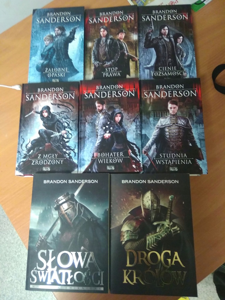 Brandon Sanderson - Kolekcja książek