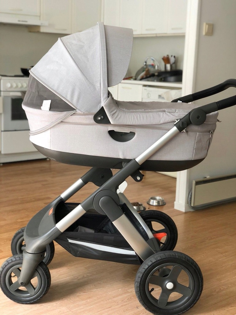 grey melange stokke trailz