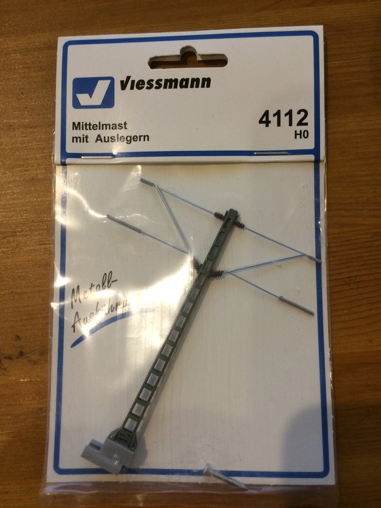 Viessmann 4112 Podwójny Słup Trakcyjny H0