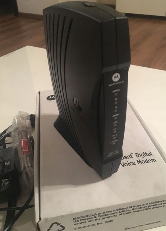 MODEM MOTOROLA SBV5121E VOIP SPRAWNY