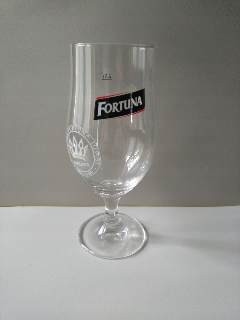 FORTUNA - MIŁOSŁAW- szklanka 0,5 L.
