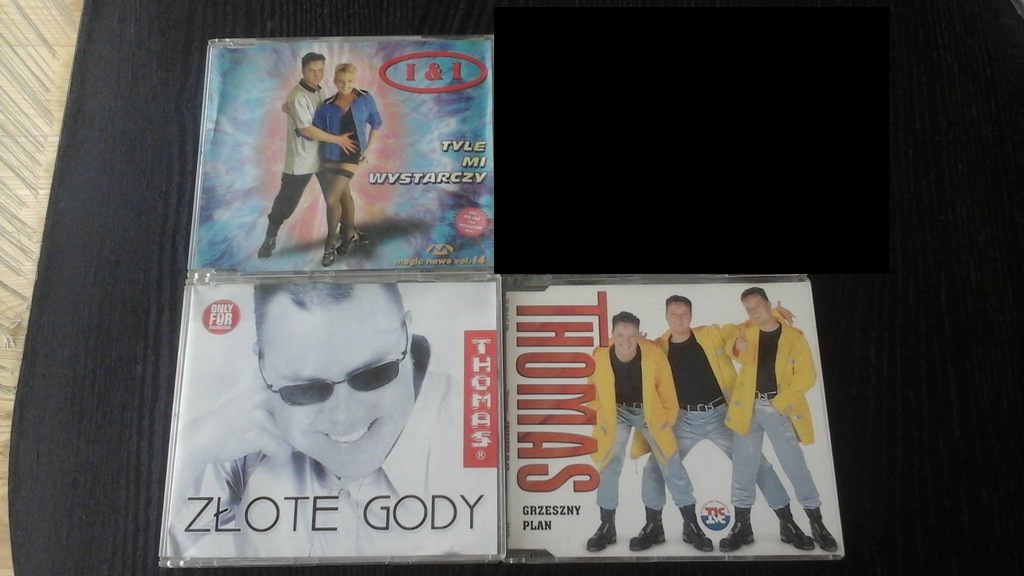 THOMAS (Tomasz Machlik, I&I) - 3 PŁYTY, SINGLE