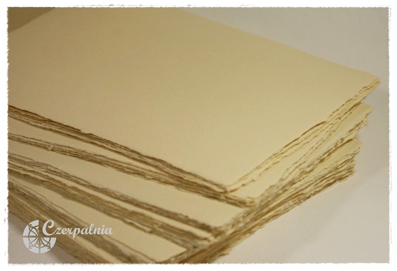 LIMITOWANA OFERTA - PAPIER CZERPANY A4 - PIASKOWY