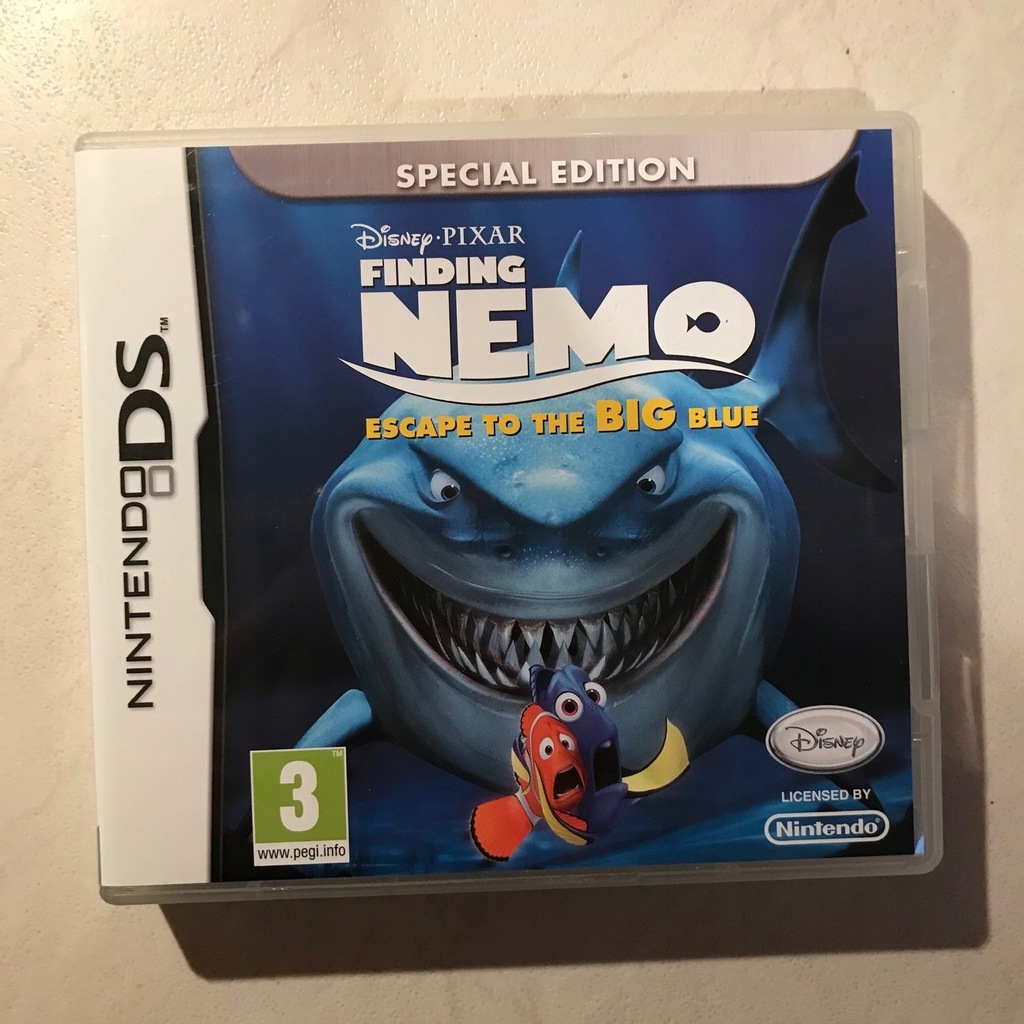 FINDING NEMO ESCAPE TO THE BIG BLUE - Nintendo 3ds