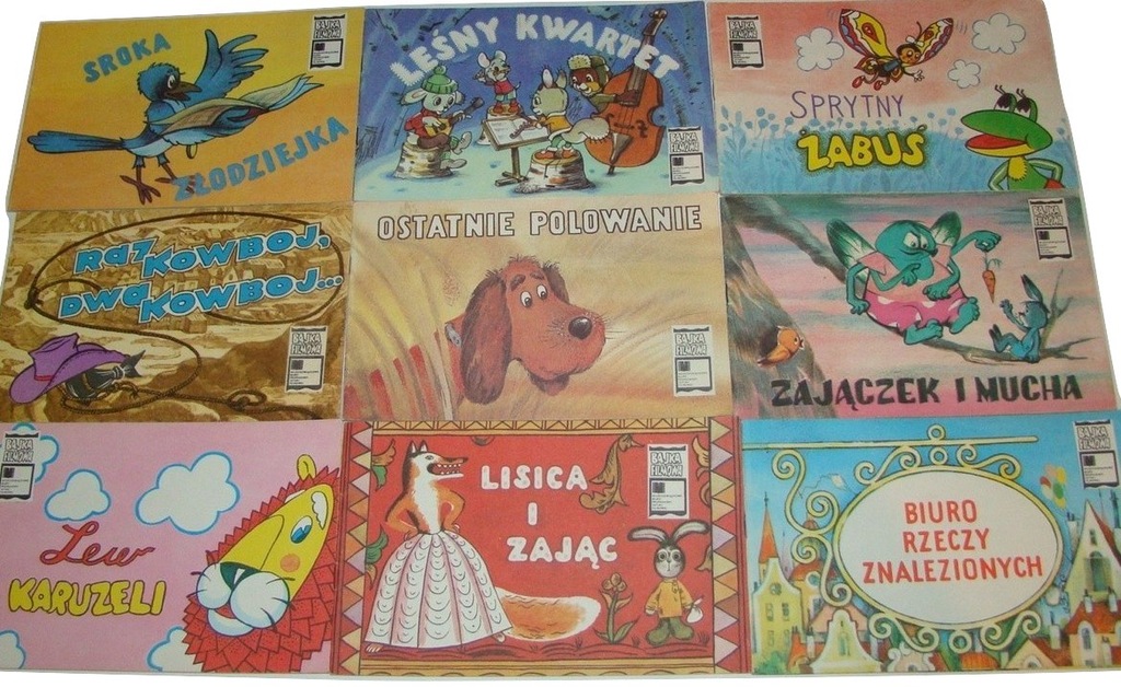 Bajka filmowa x 9 Ładny stan /SRL